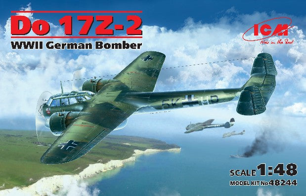 ICM Aircraft 1/48 WWII German Do17Z2 Bomber Kit