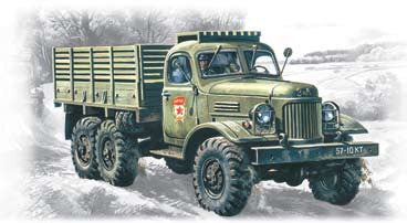 ICM Military 1/72 Soviet ZIL157 Army Truck Kit