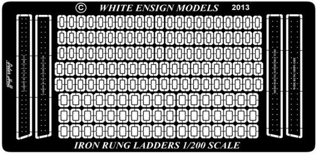 White Ensign Details 1/200 Generic Ladder Rungs Detail Set