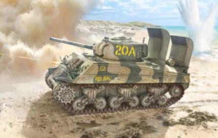 Italeri Military 1/35 M4 Sherman US Marine Corps Tank Kit