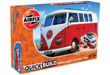Airfix Car Models Quick Build Volkswagen Camper Bus (Snap Kit)
