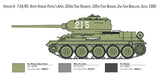 Italeri Military 1/35 T34/85 Tank Korean War Kit