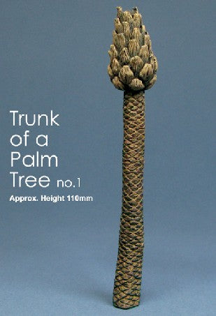 Js Work 2.8" Palm Tree Trunk (Unpainted Resin) Kit