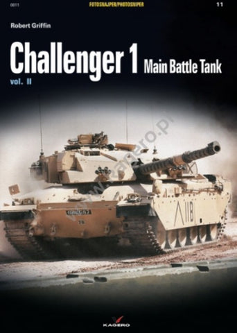Kagero Books Photosniper: Challenger 1 Main Battle Tank Vol.II