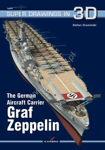 Kagero Books Super Drawings 3D: German Aircraft Carrier Graf Zeppelin