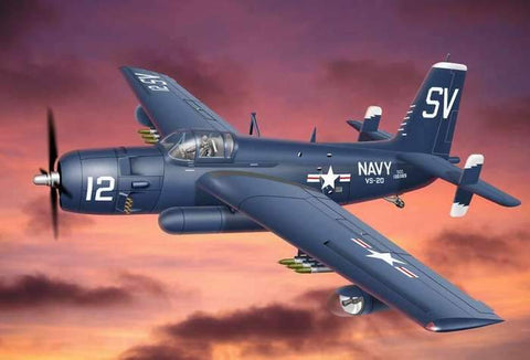 Ace Aircraft 1/72 AF2S/3S Killer Guardian USN Bomber Kit