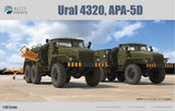 Kitty Hawk Military 1/48 Russian Ural 4320 Tanker Truck w/4 Optional Loading Trollies (New Tool) Kit