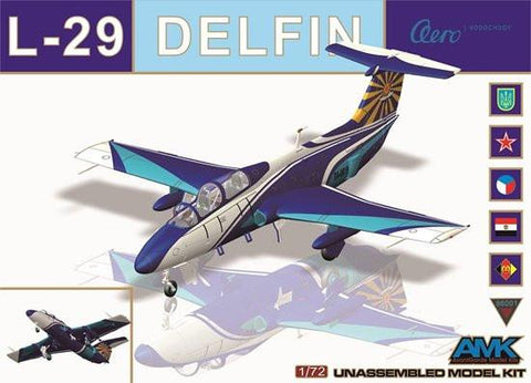 AMK Models Aircraft 1/72 Aero L29 Delfin Aircraft Kit