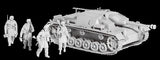 Cyber-Hobby Military 1/35 StuG.III Ausf.C/D w/7.5cm L48 Orange Box Kit (w/Ger Fig Set)