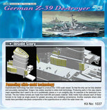 Dragon Model Ships 1/350 German Z39 Destroyer Re-Issue Smart Kit