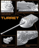 Dragon Military 1/35 Egyptian Sherman Tank Kit