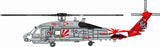 Dragon Aircraft 1/144 SH60F & SH60B Helicopter Kit