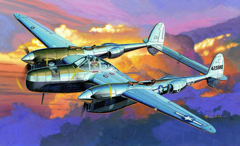 Dragon Models Aircraft 1/72 P38 Pathfinder Aircraft Kit (Re-Issue)