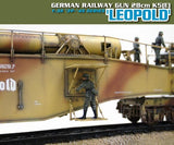 Dragon Military 1/35 28cm K5(E) Leopold German Railway Gun (Re-issue) Kit