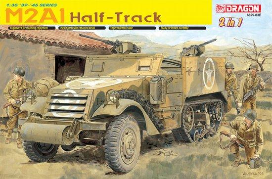 Dragon Military 1/35 M2/M2A1 Halftrack (2 in 1)	1/35 M2/M2A1 Halftrack (2 in 1) Kit