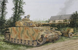 Dragon Military 1/35 PzKpfw IV Ausf H Mid Prod HJ Division Normandy Tank w/Zimmerit Kit