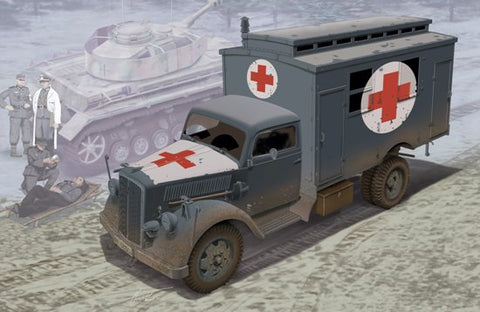 Dragon Military 1/35 German Ambulance Truck Kit