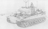 Dragon Military 1/35 Tiger I Late Production PzKpfw VI Ausf E Wittman's Command Tank Kit