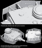 Dragon Military 1/35 Bergepanther Command Tank w/PzKpfw IV Ausf H Turret Kit