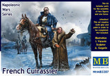 Master Box Ltd 1/32 Napoleonic Wars French Mounted Cuirassier & Russian Girl Winter Dress Kit