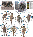 Master Box Ltd 1/35 British Infantry Before the Attack WWI Era (5 & Trench) Kit