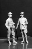 Master Box Ltd 1/35 French, German, British Private & Officer Tankmen of WWI (6) Kit