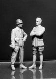 Master Box Ltd 1/35 French, German, British Private & Officer Tankmen of WWI (6) Kit