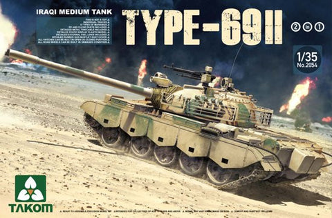 Takom 1/35 Iraqi Medium Tank Type-69 II (2 in 1) Kit