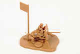 Zvezda Military 1/72 British QF 2-Pdr Anti-Tank Gun w/2 Crew Snap Kit