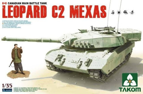 Takom 1/35 Canadian Leopard C2 MEXAS Main Battle Tank