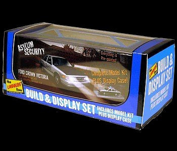 Lindberg Model Cars 1/25 Build & Display Ford Crown Victoria Security Car Kit