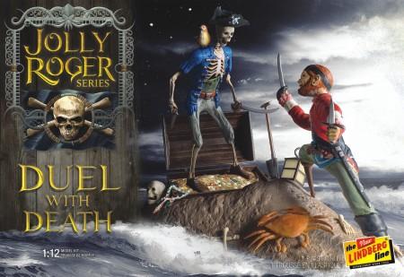 Lindberg Sci-Fi 1/12 Jolly Roger Duel with Death Diorama Kit