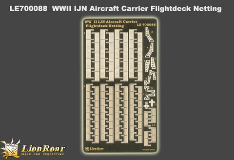 Lion Roar Details 1/700 WWII IJN Aircraft Carrier Flight Deck Netting Detail Set