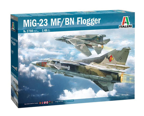 Italeri Aircraft 1/48 MiG-23 MF/BN Flogger Kit