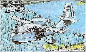 Mach-2 Aircraft 1/72 Republic RC3 Seabee Aircraft w/Floats Kit