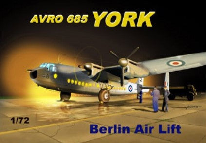 Mach-2 Aircraft 1/72 Avro 685 York British Transport Aircraft Berlin Airlift Kit