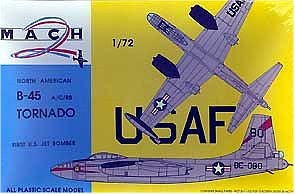 Mach-2 Aircraft 1/72 Tornado B45 A/C/RB Aircraft Kit