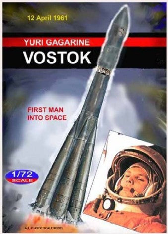 Mach 2 Sci-Fi & Science 1/72 Vostok 1 Russian Spacecraft 50th Annv 1st Man into Space (20' Tall) Kit