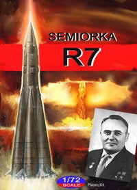 Mach 2 Sci-Fi & Science 1/72 Semiorka R7 Russian Intercontinental Ballistic Missile Kit