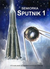 Mach 2 Sci-Fi & Science 1/72 Semiorka Sputnik 1 Russian Orbiting Satellite Rocket Kit