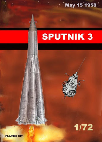 Mach 2 Sci-Fi & Science 1/72 Sputnik 3 Soviet Satellite Kit