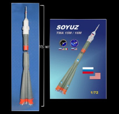 Mach 2 Sci-Fi & Science 1/72 Soyuz TMA15M/16M Spacecraft Kit