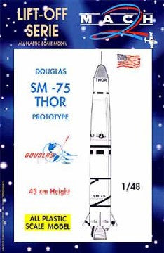Mach 2 Sci-Fi & Science 1/48 SM75 Thor US Prototype Rocket Kit