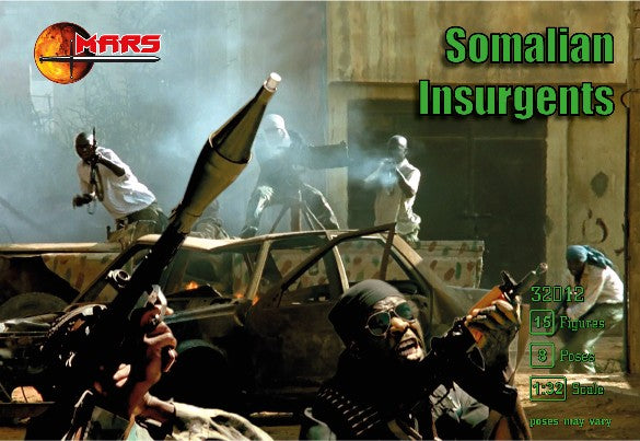 Mars Military 1/32 Somalian Insurgents (15)