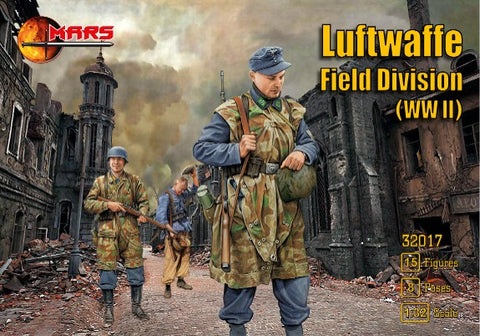 Mars Military 1/32 WWII Luftwaffe Field Division (15) Kit