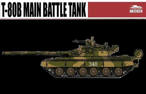 ModelCollect Military 1/72 T80B Main Battle Tank Kit