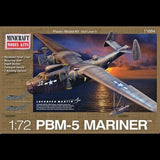 Minicraft Model Aircraft 1/72 PBM5 Mariner USN Aircraft Post War (New Tool) Kit