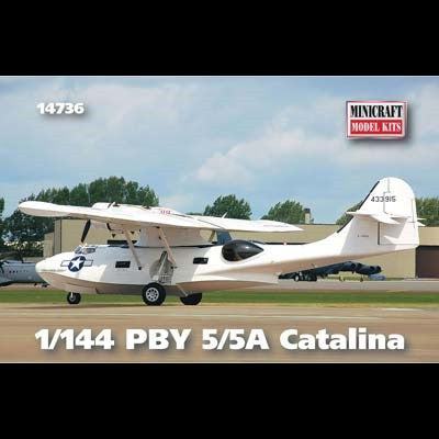 Minicraft Model Aircraft 1/144 PBY 5/5A Catalina Aircraft Kit
