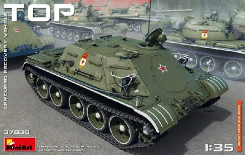 MiniArt Military 1/35 Russian TOP Armored Recovery Vehicle (New Tool) Kit
