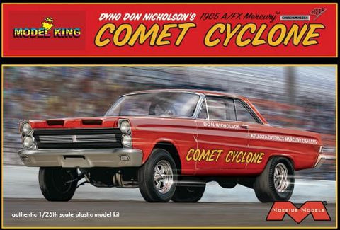 Moebius Model Cars 1/25 Dyno Don Nicholson's 1965 A/FX Mercury Comet Cyclone Drag Car Ltd Prod Kit